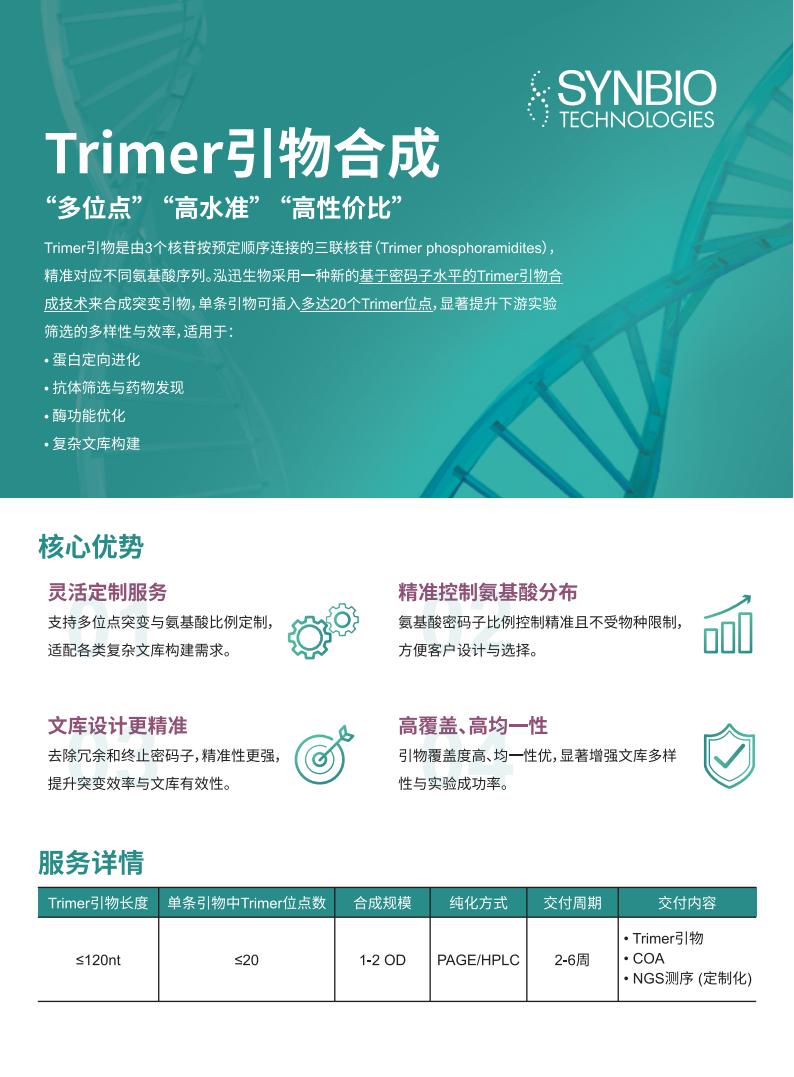 Trimer引物合成